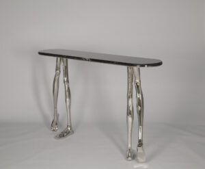 MONROE CONSOLE NICKEL BRASS 6