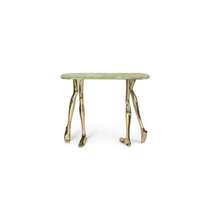 Monroe console Ming - Polished brass - Bessa (1)