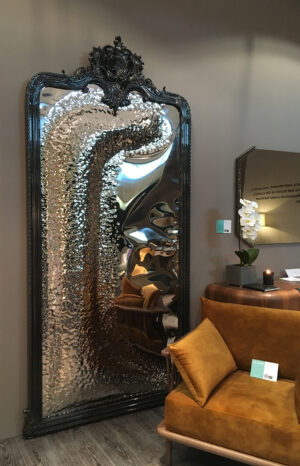 Imaginarium floor mirror black paris