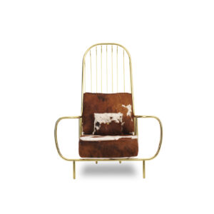 LIBERTY Armchair High Leather 1