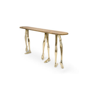 MONROE CONSOLE BIG YELLOW TRAVERTINE 2 - BESSA