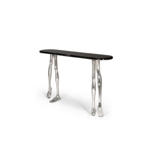 MONROE CONSOLE NICKEL BRASS 2