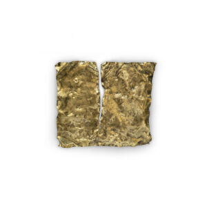 PIRATE wall accessory square brass